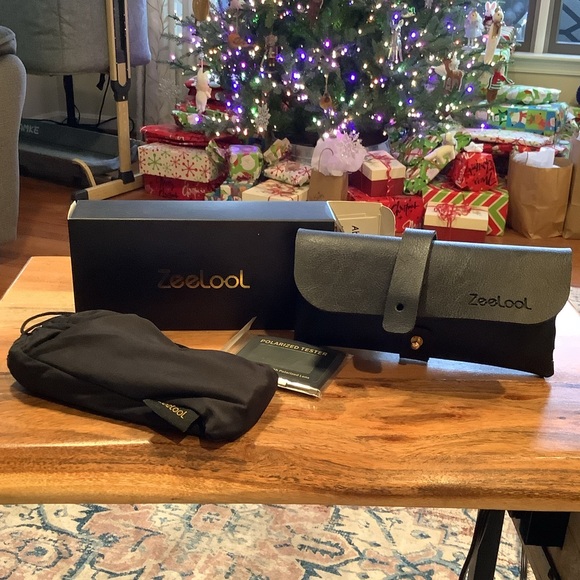 NWT ZeeLool Brown Tortoise Shell Oval Sunglasses withh Leather Case - Picture 3 of 7